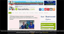 Desktop Screenshot of lacarlota.com